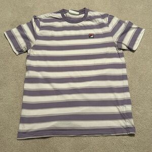 Men’s Fila striped T Shirt in Large